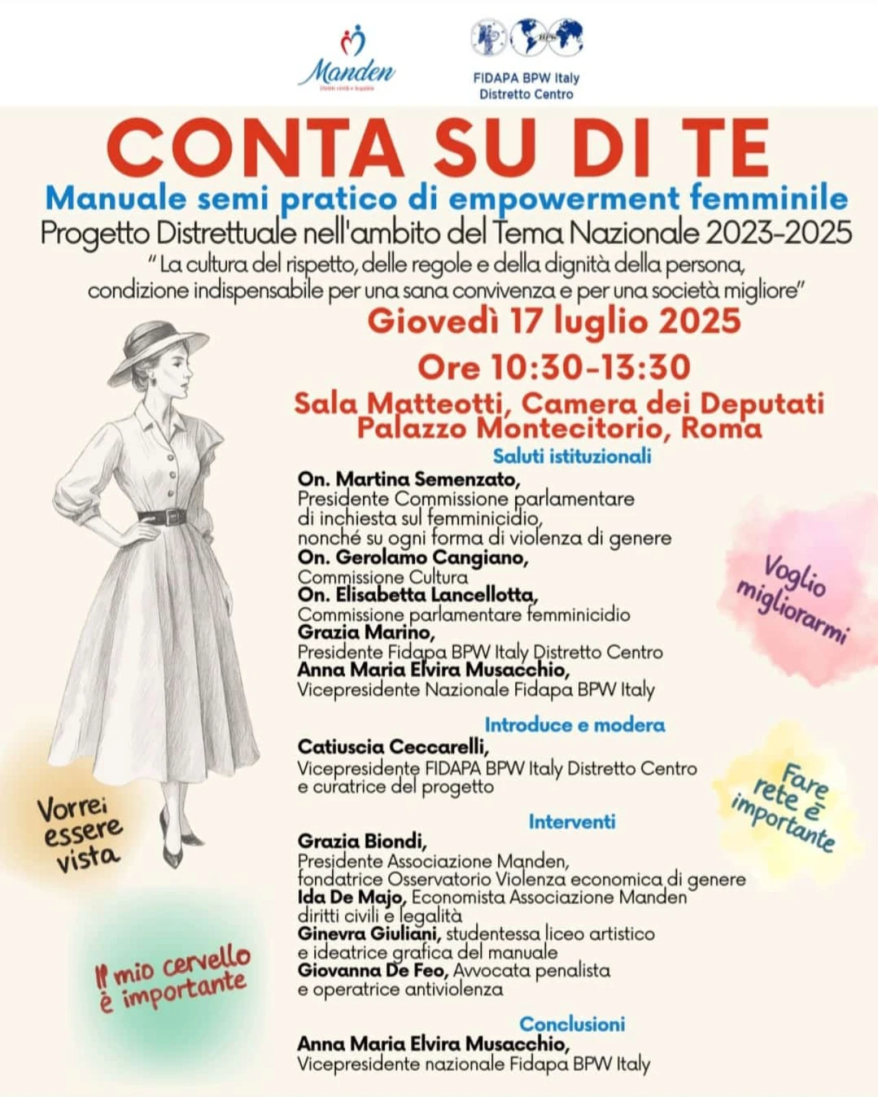 CONTA SU DI TE - Manuale semi pratico di empowerment femminile