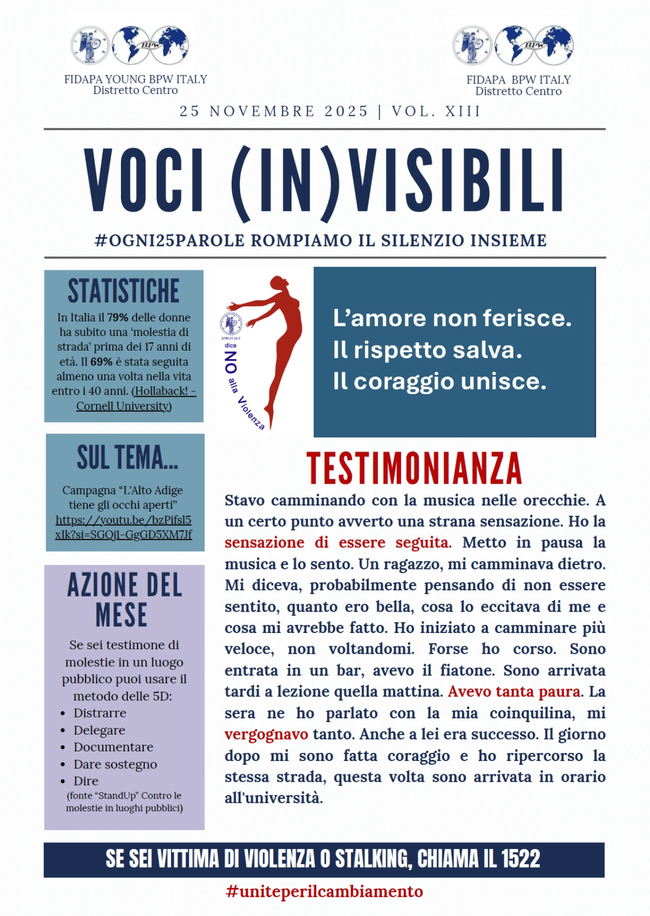 Voci In(Visibili) Biennio 2025-2027